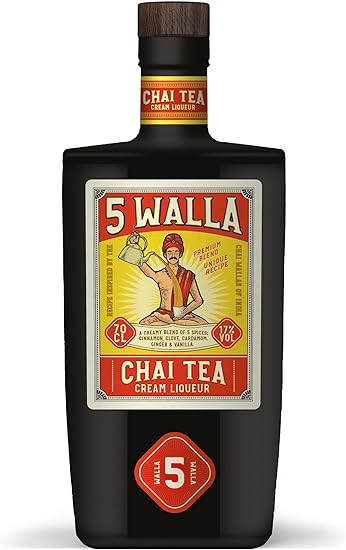 5 Walla Chai Tea Cream Liqueur 70cl