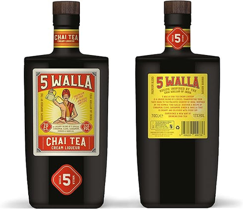 5 Walla Chai Tea Cream Liqueur 70cl