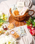 Afternoon Tea Hamper for Two with Wicker Tea Cup & Saucer