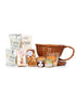 Afternoon Tea Hamper for Two with Wicker Tea Cup & Saucer