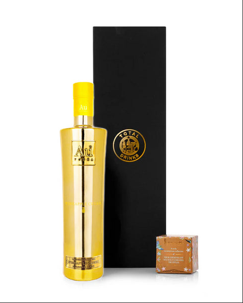 AU Vodka 70cl & Chocolate Truffle Gift Box