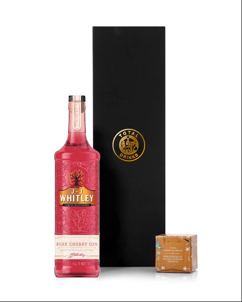 JJ Whitley Gin 70cl & Chocolate Truffle Gift Box