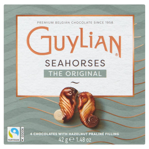 Guylian 4 Belgian Chocolates Sea Horses Original 42g