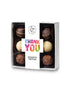 9 Truffle Chocolate Gift Box - Zero Alcohol and suitable for vegetarians