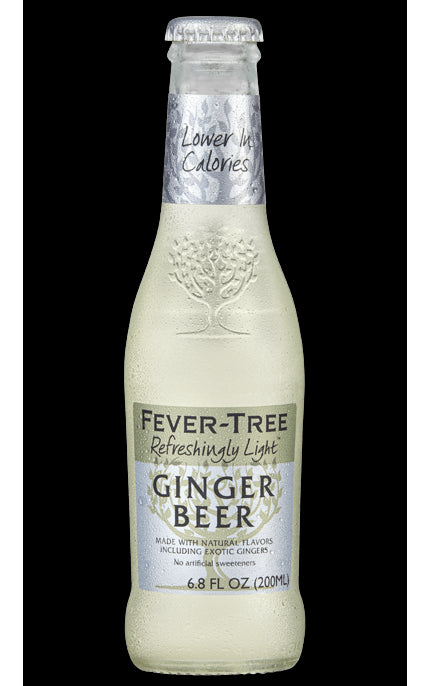 Fever Tree Refreshingly Light Ginger Beer 24 x 200ml