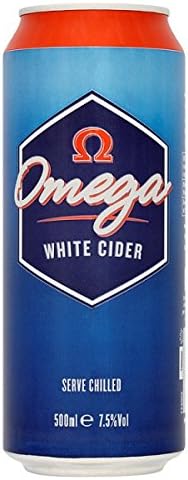 Omega White Cider 24 x 500ml Cans