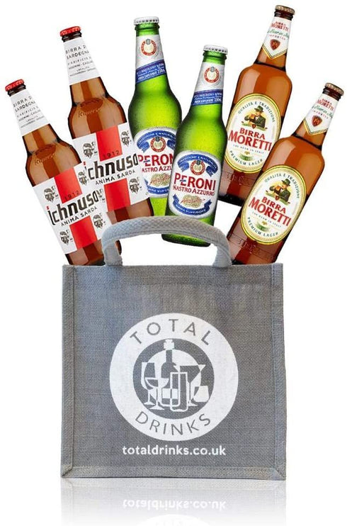 Premium Italian Lager Mixed Case Gift Set (without snacks)