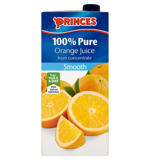Princes Orange Juice (Cartons)