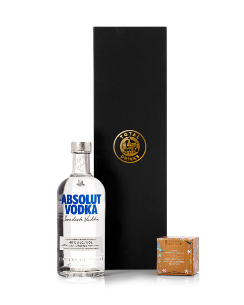 Absolut Vodka 70cl & Chocolate Truffle Gift Box