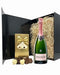Bollinger Rose Champagne 75cl and Belgian Chocolate Gift set