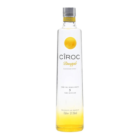 Ciroc Snap Frost 70cl with Belgian Chocolates, Drinks Biscuits & Olly's Olives Wicker Gift Box