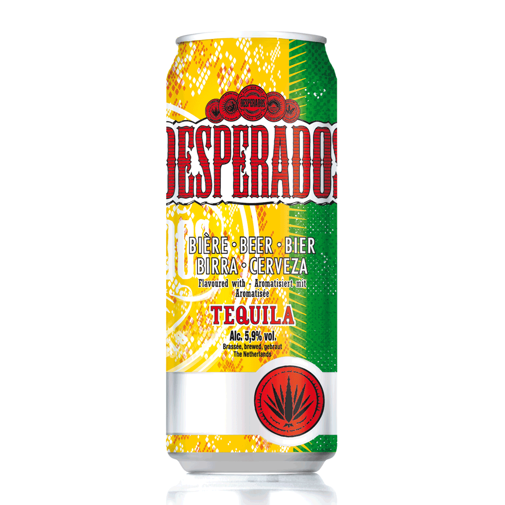 Desperados Tequila-flavored special light lager can 500 ml