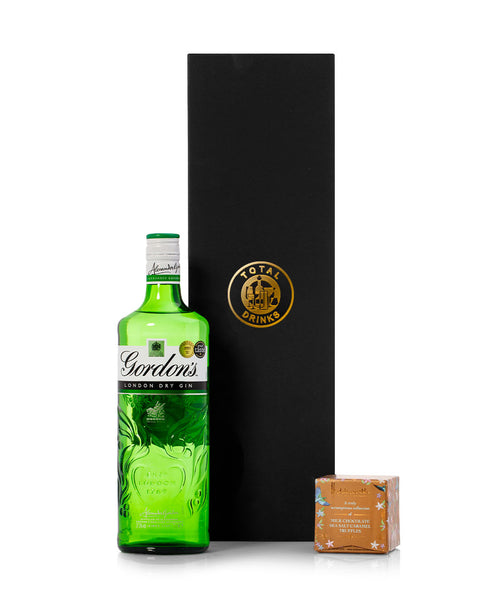 Gordon's Gin 70cl & Chocolate Truffle Gift Box