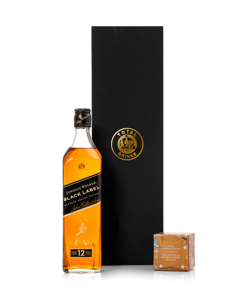 Johnnie Walker Black Label 70cl & Chocolate Truffle Gift Box