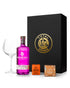 Whitley Neill Gin 70cl Chocolate Truffle and Drinks Biscuits Gift Box with Glass