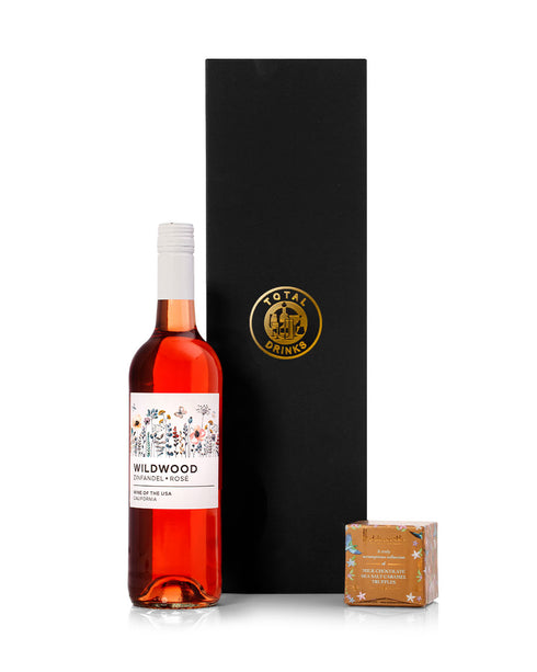 Wildwood Zinfandel Rose Wine 75cl & Chocolate Truffle Gift Box