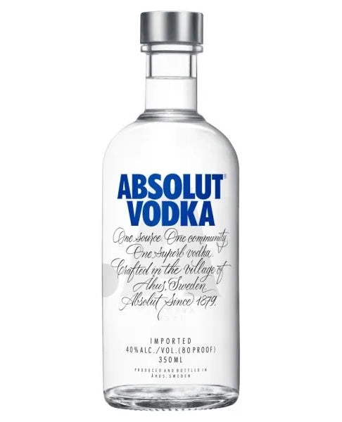 Absolut Blue Vodka 35cl 40% ABV