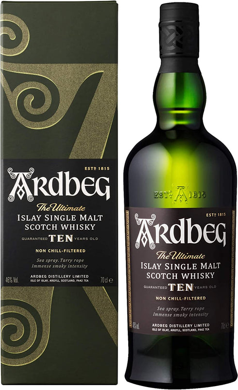 Ardbeg 10 Year Old Whisky 70cl