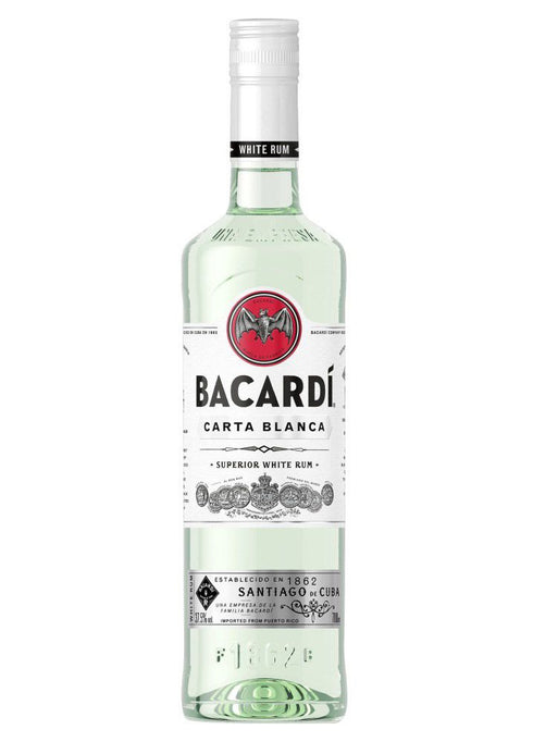 Bacardi Carta Blanca Rum 70cl