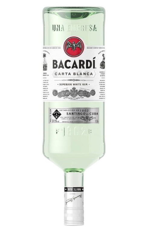 Bacardi Carta Blanca Rum 1.5ltr Magnum