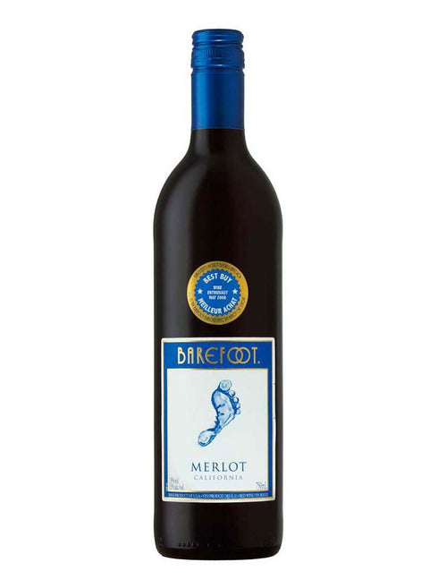 Barefoot Merlot Red Wine 75cl Bottle