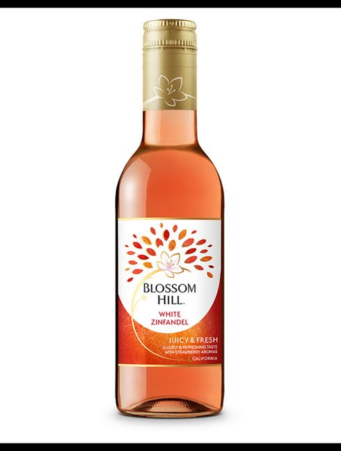 Blossom Hill White Zinfandel Rose Wine Miniature 12 x 187ml