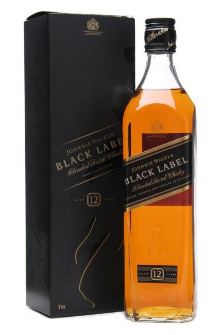 Johnnie Walker Black Label 12 Year Old Whisky 70cl