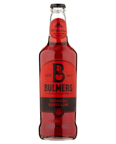 Bulmers Crushed Red Berries & Lime Cider 500ml 4% ABV (12 Pack)