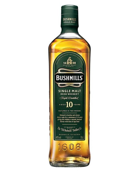 Bushmills 10 Year Old Irish Whiskey 70cl