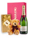 Teddy Chocolate & Champagne Valentines Gift Hamper