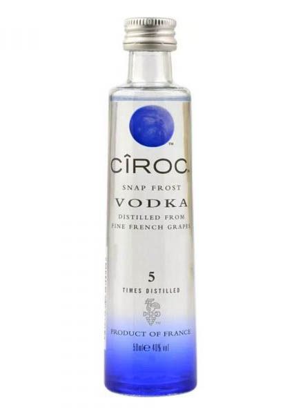 Ciroc Original Vodka 5cl Miniature 40% ABV
