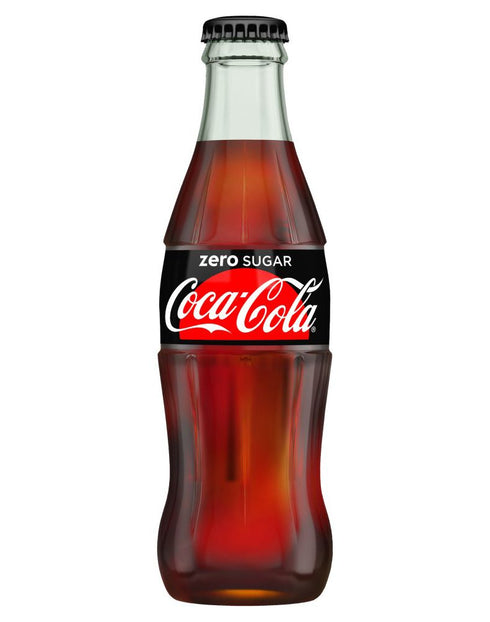Coca Cola Zero 24 x 330ml Icon Glass Bottles