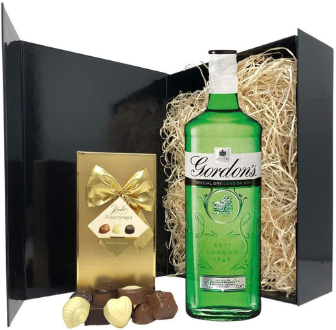Gordons Gin and Chocolate Gift Hamper