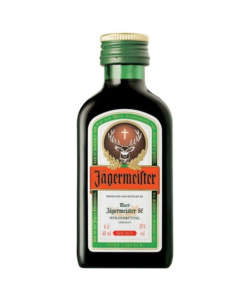 Jägermeister Herbal Liqueur 4cl Miniature 35% ABV