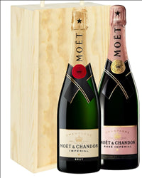 Moët & Moët Rose Two Bottle Gift