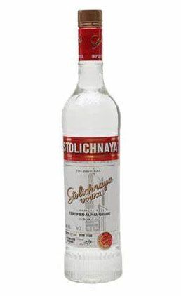 Stolichnaya Red Label Vodka 70cl