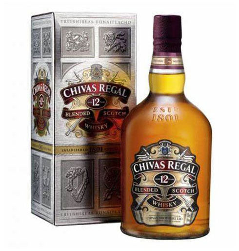 Chivas Regal 12 Year Old Blended Scotch Whisky 70cl