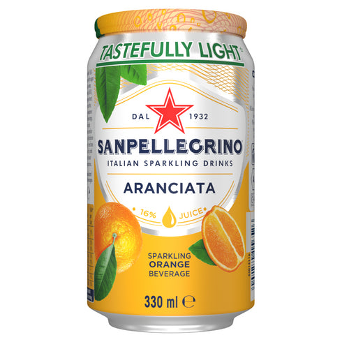 San Pellegrino Aranciata Orange Sparkling Water 24 x 330ml