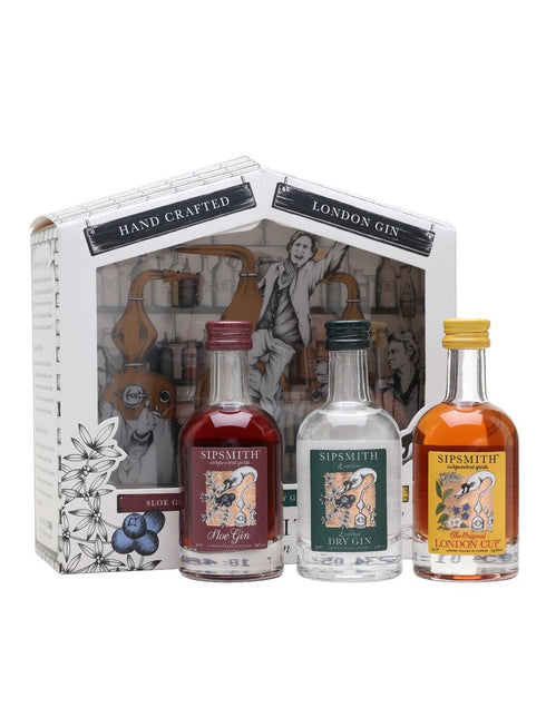 Sipsmith Distillery Miniature Gin Gift Pack
