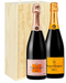 Veuve NV and NV Rose Two Bottle Gift