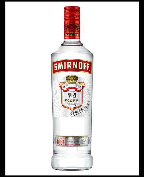 Smirnoff Red Label Vodka 70cl 37.5% ABV