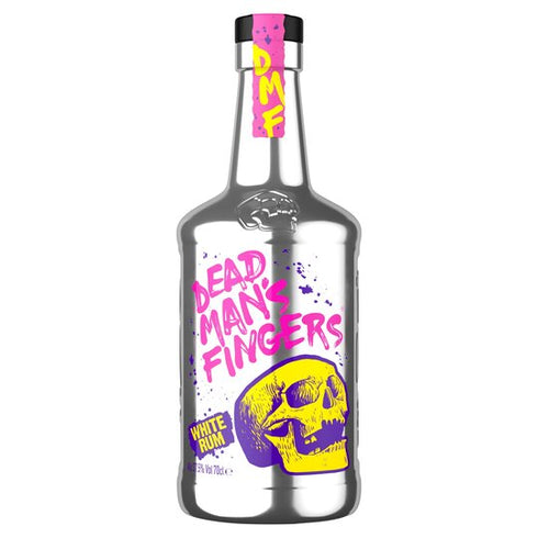 Dead Man's Fingers Black Rum 70cl with Belgian Chocolates, Drinks Biscuits & Olly's Olives Wicker Gift Box