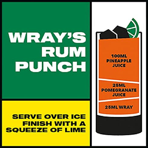 Wray and Nephew Rum 70cl 63% - White Over Proof Jamaica Rum