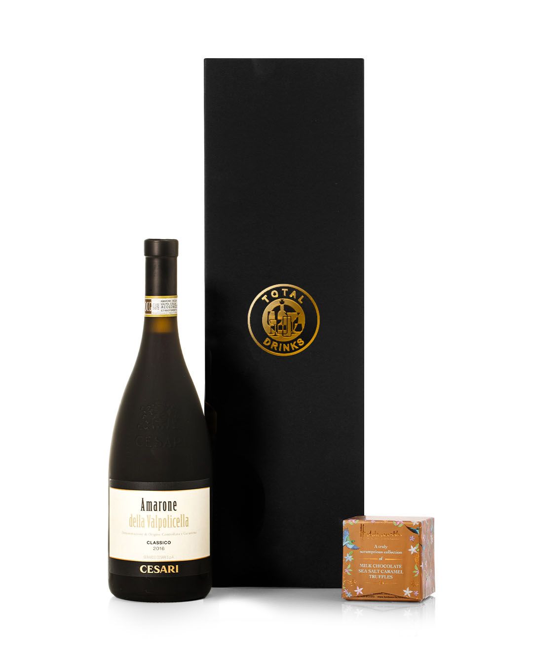 Cesari Amarone Red Wine 70cl & Chocolate Truffles Gift Box – TotalDrinks