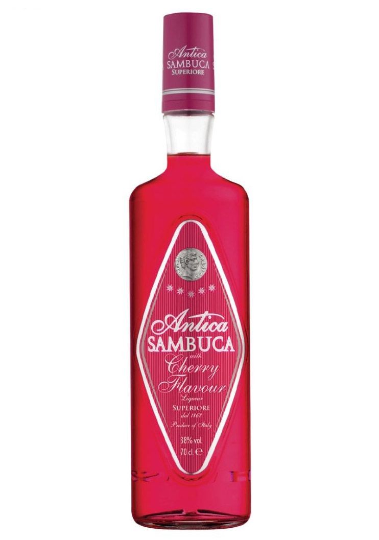 Antica Sambuca with Cherry Flavour 70cl 38% ABV – TotalDrinks