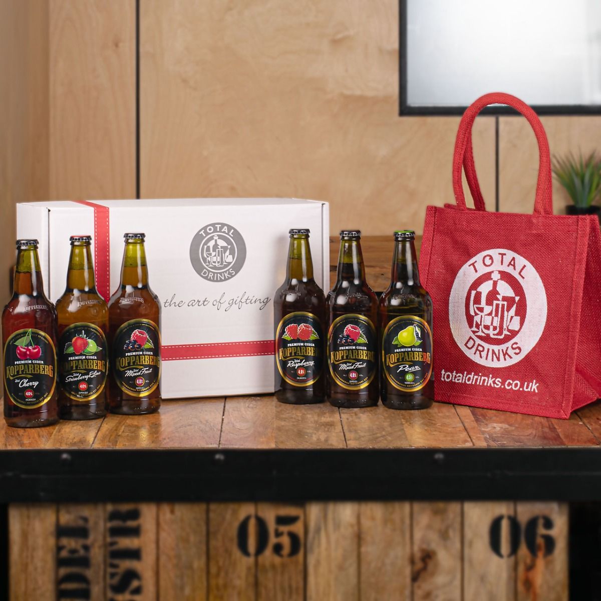 Kopparberg Cider Gift Set (without snacks) – TotalDrinks