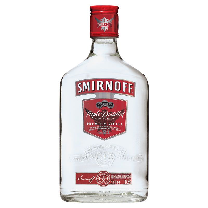 Smirnoff Vodka Red 35cl 37.5% ABV (6 Pack) – TotalDrinks