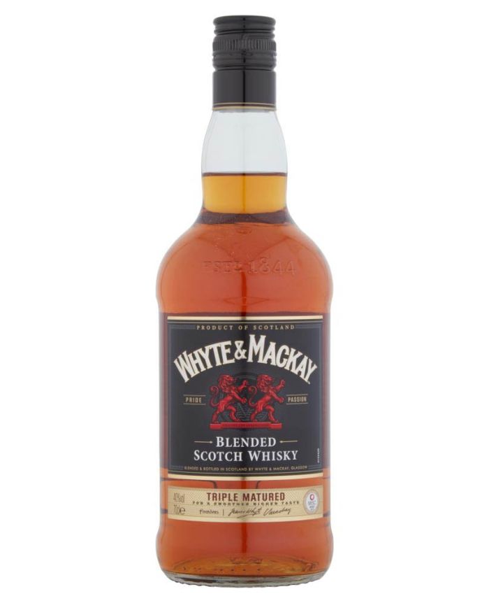 Whyte & Mackay Blended Scotch Whisky 70cl – TotalDrinks